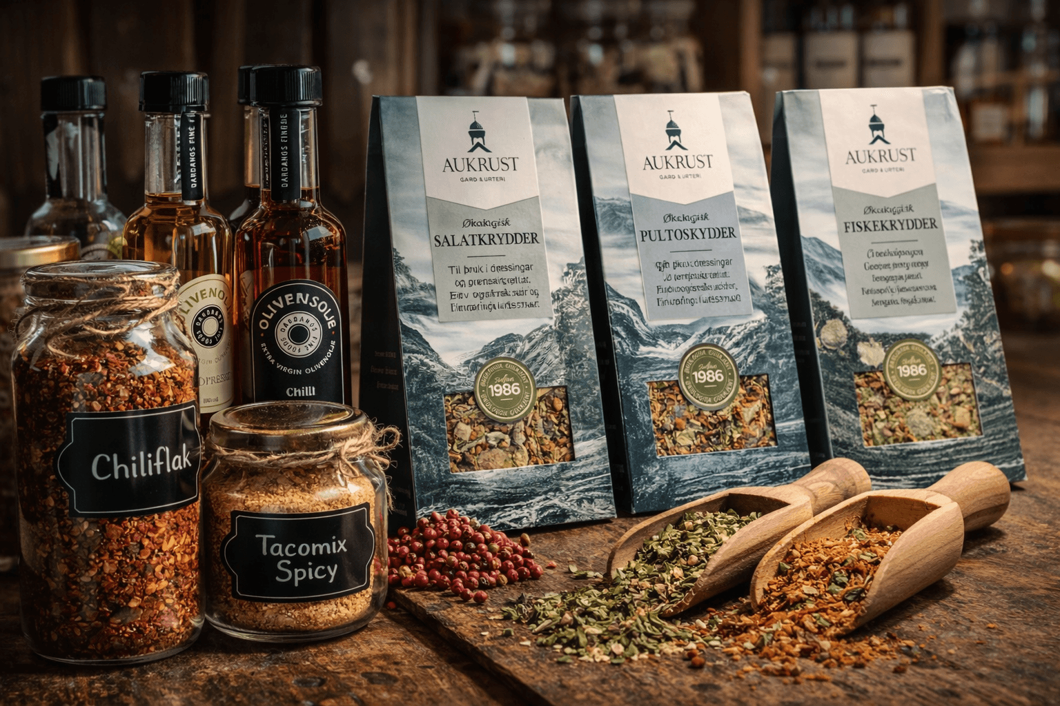 Krydder & Oljer